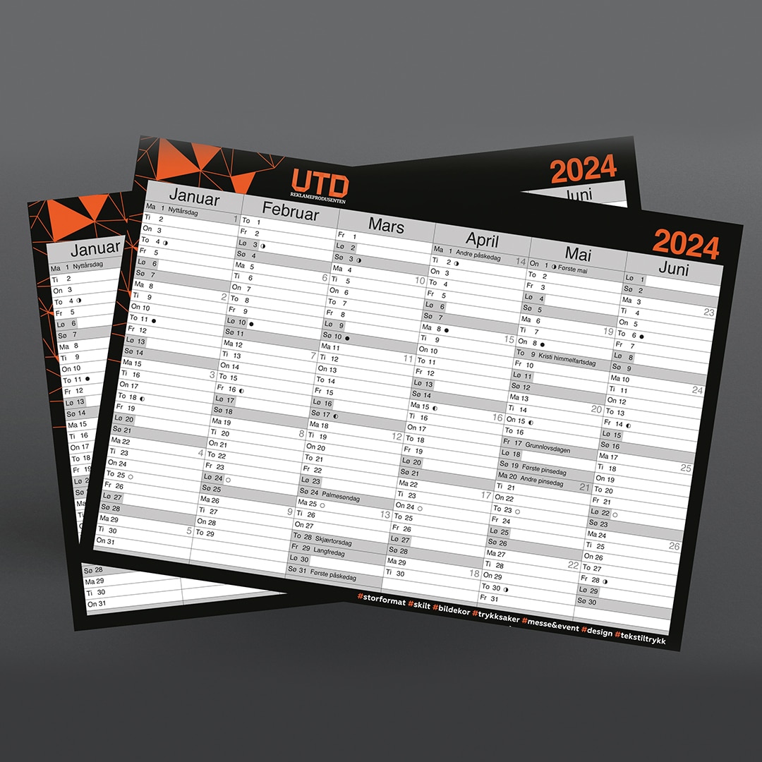 UTD - A4-kalender
