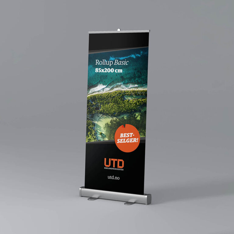 roll-up 85x200cm - bestselger